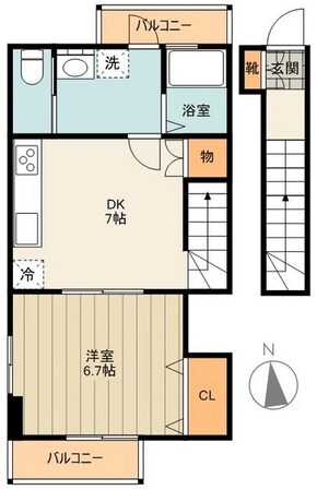 リブレアHINOの物件間取画像